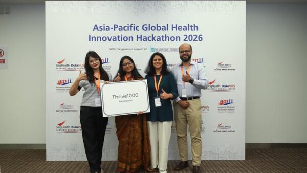 Three teams win child nutrition innovation hackathon
