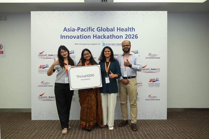 Three teams win child nutrition innovation hackathon